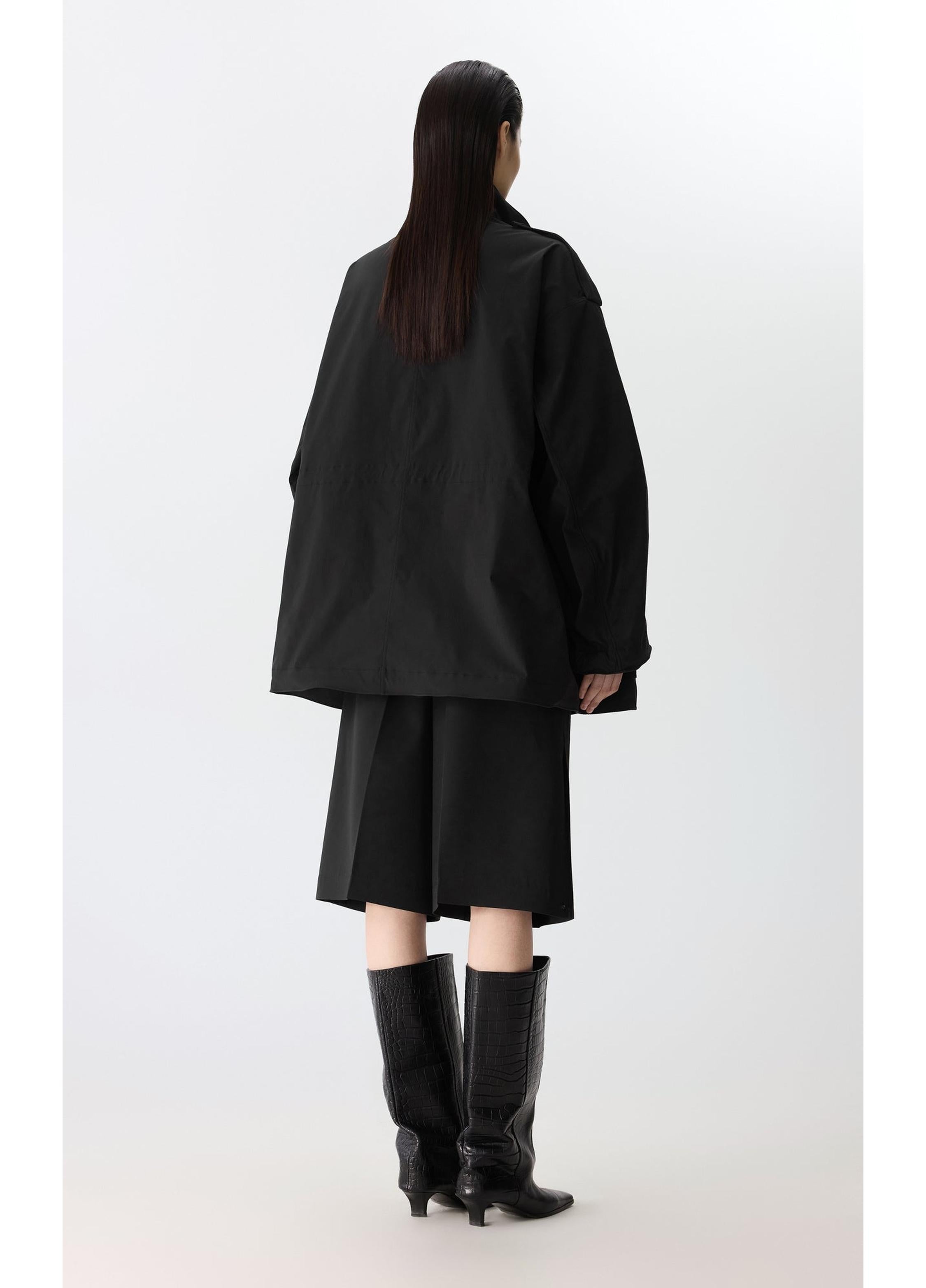 Oversized Hybrid-Jacke Bonefish formbar